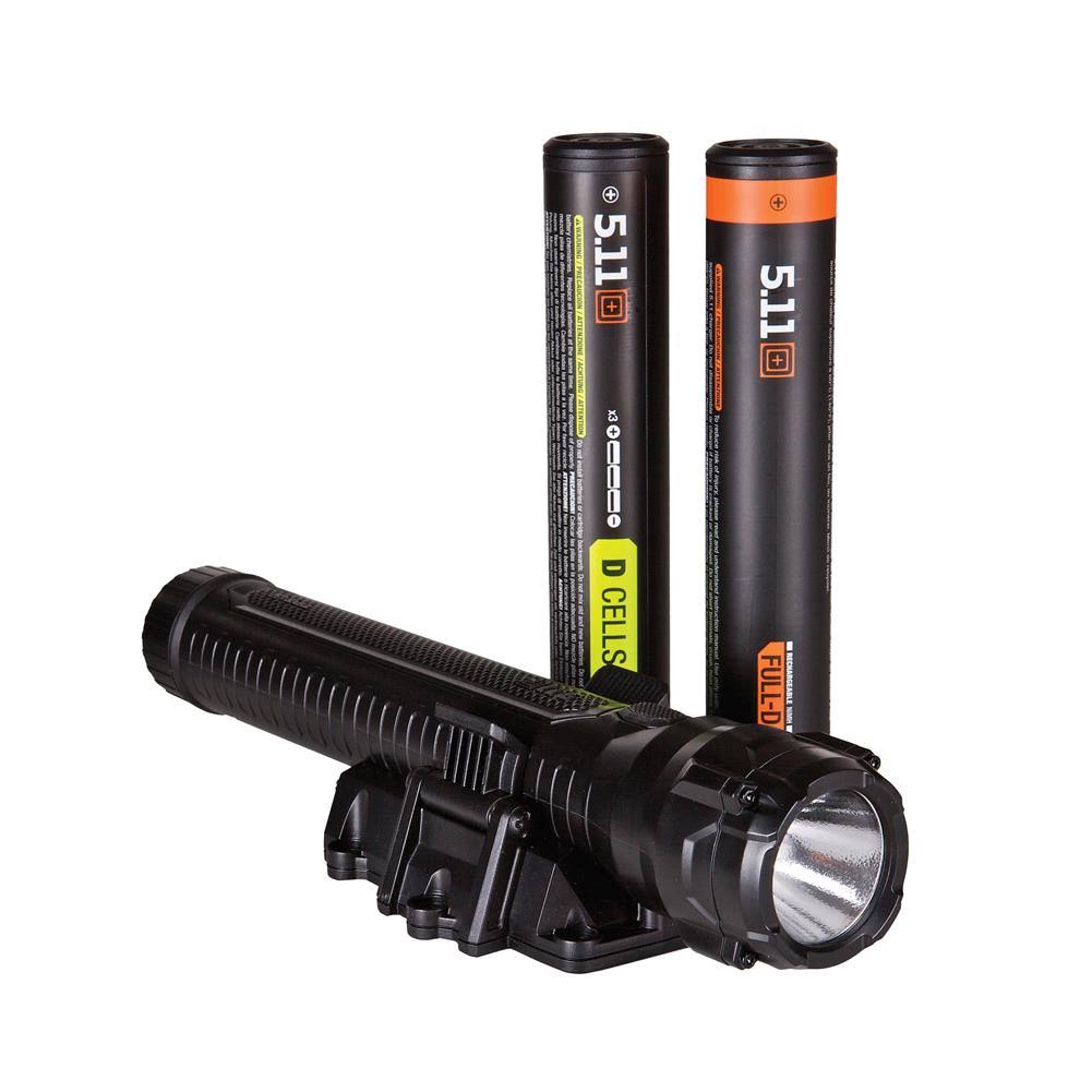 Black Rechargable Flashlight C145