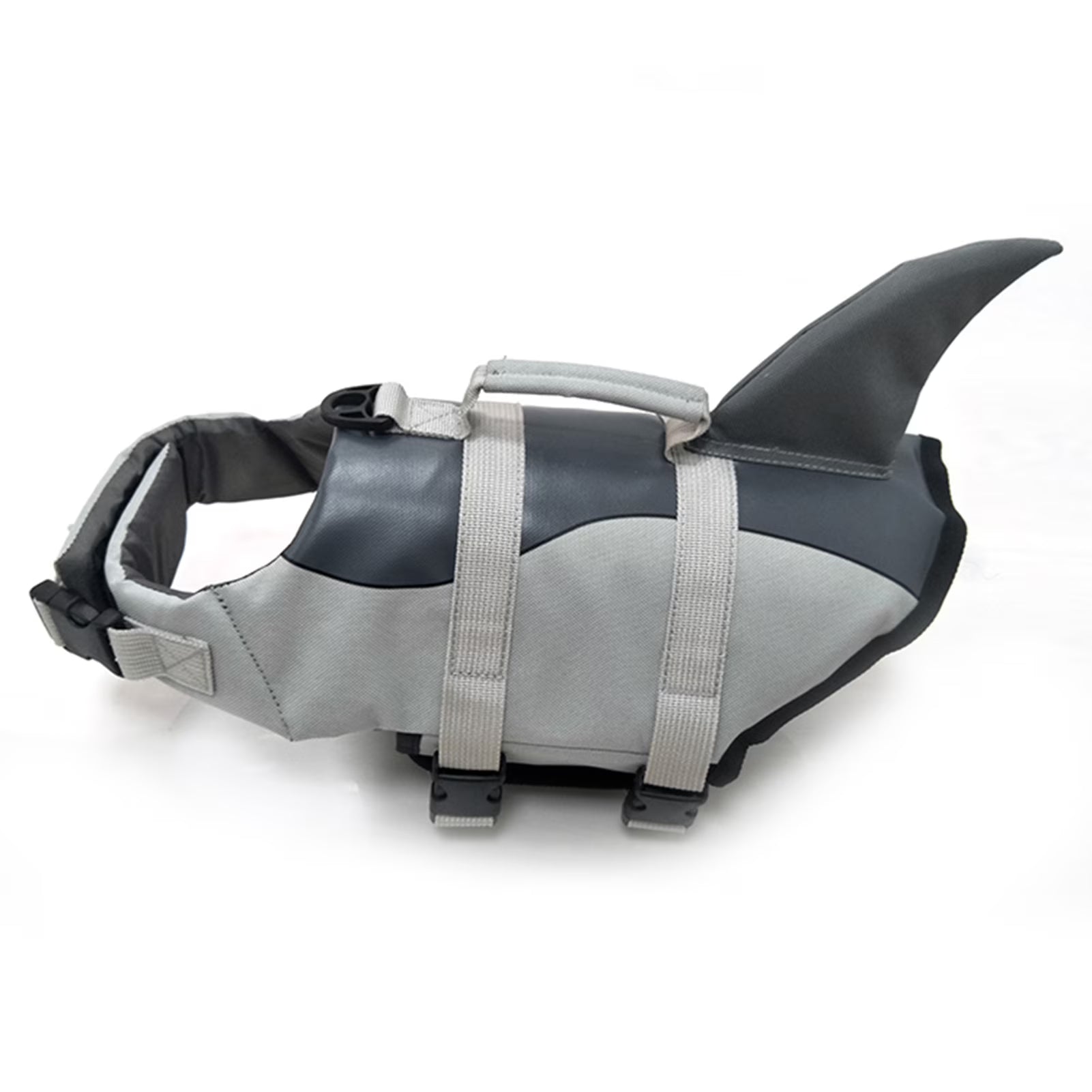 Dog Life Jacket Shark Swimsuit Vest Safety Wear T650