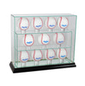 Black Baseball Upright Display Case L8938