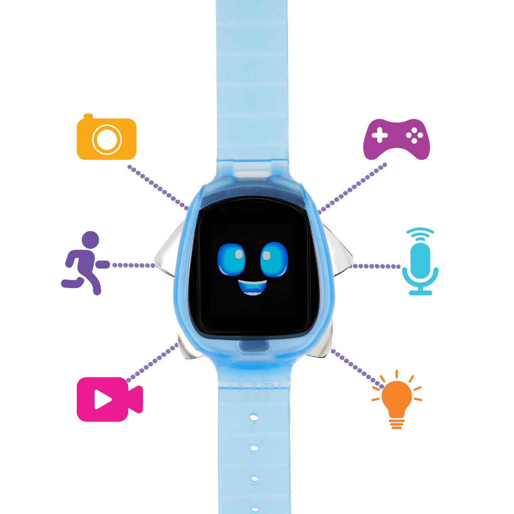 Blue Smartwatch with 2 Cameras, Touch Screen, Parental Control A94764