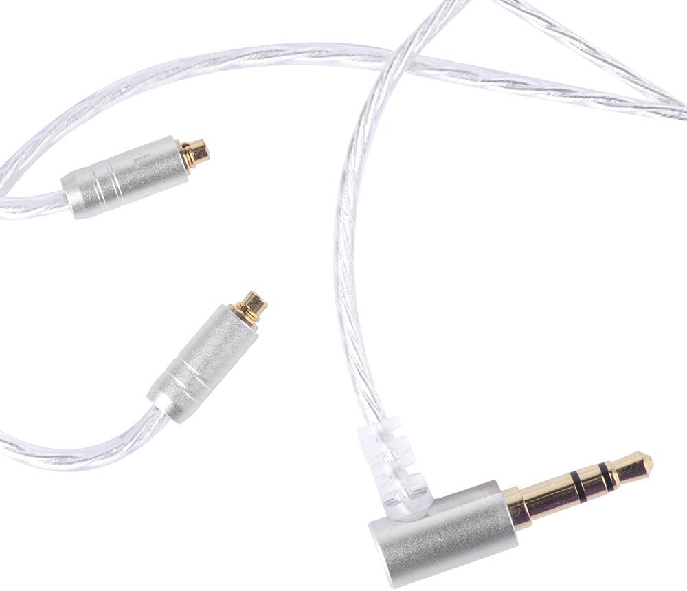 TIN HiFi T4 10mm Carbon Nanotube Dynamic Driver in-Ear Monitor Earphones with Silver-Plated MMCX Cable G53706