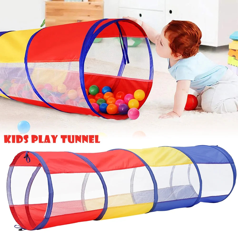 Kids Play Tent Crawl Tunnel and Ball Pit Set L754