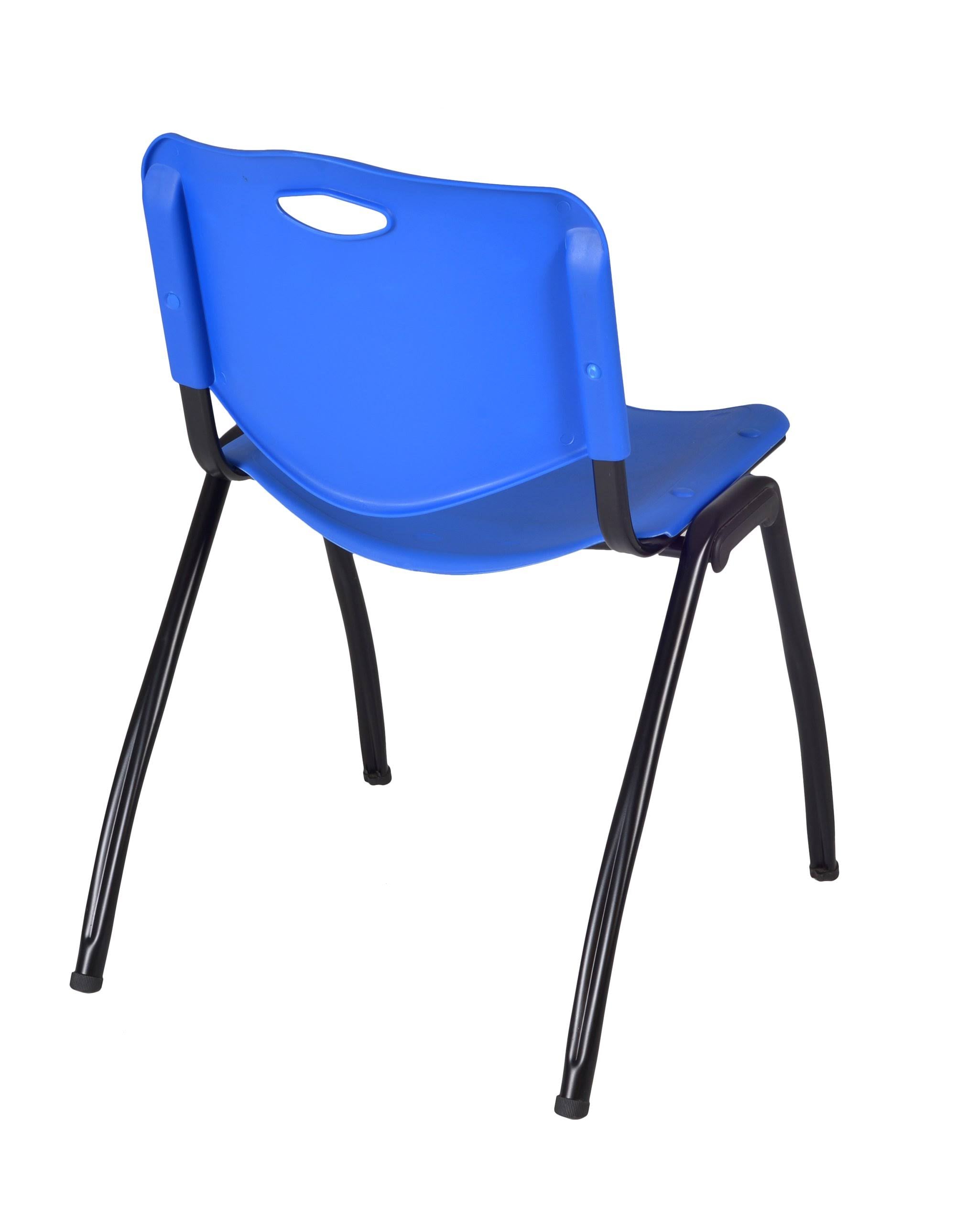 84x22 x 24x22 Training Table with 3 Stack Chairs P601446
