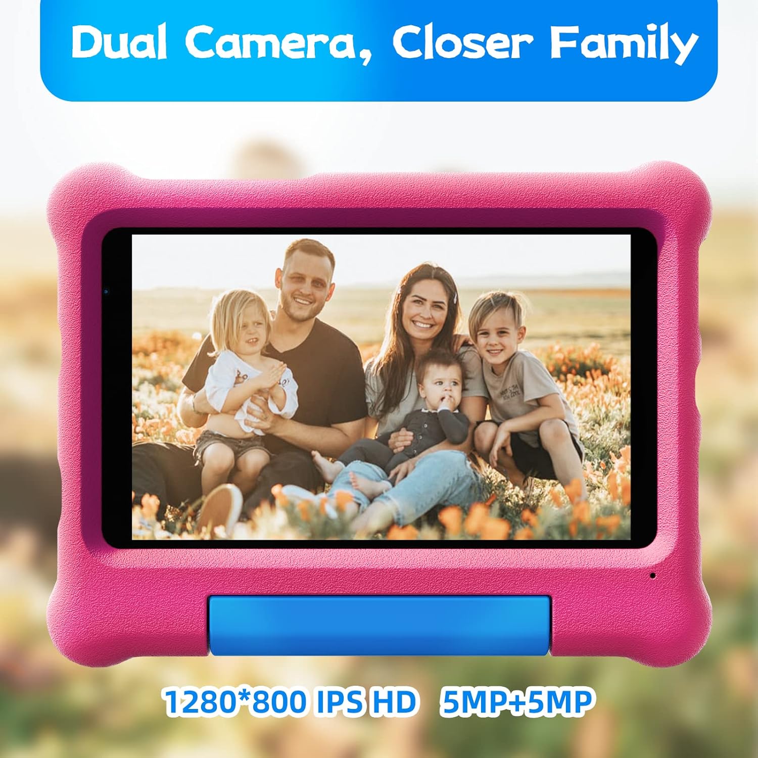 Pink Kids Tablet with Kid-Proof Case U34163