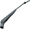 Deluxe Stainless Steel Adjustable Marine Windshield Wiper Arm, 10" to 14", Black, Pack of 2 C789655