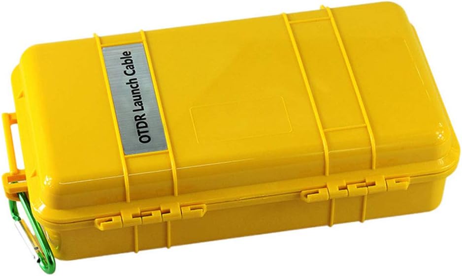 Fiber Optic OTDR Launch Cable Box Singlemode 9/125 SC/UPC-SC/APC Connector (1000M) M3047