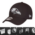 Black White Adjustable NFL Cap One Size A76056
