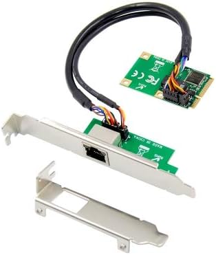Mini PCI-E Dual Port Gigabit LAN Card Pack of 2 G55544
