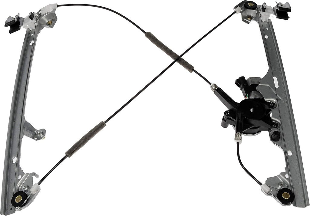 Front Driver Side Power Window Regulator And Motor Assembly Pack of 2 C7433