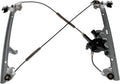 Front Driver Side Power Window Regulator And Motor Assembly Pack of 2 C7433