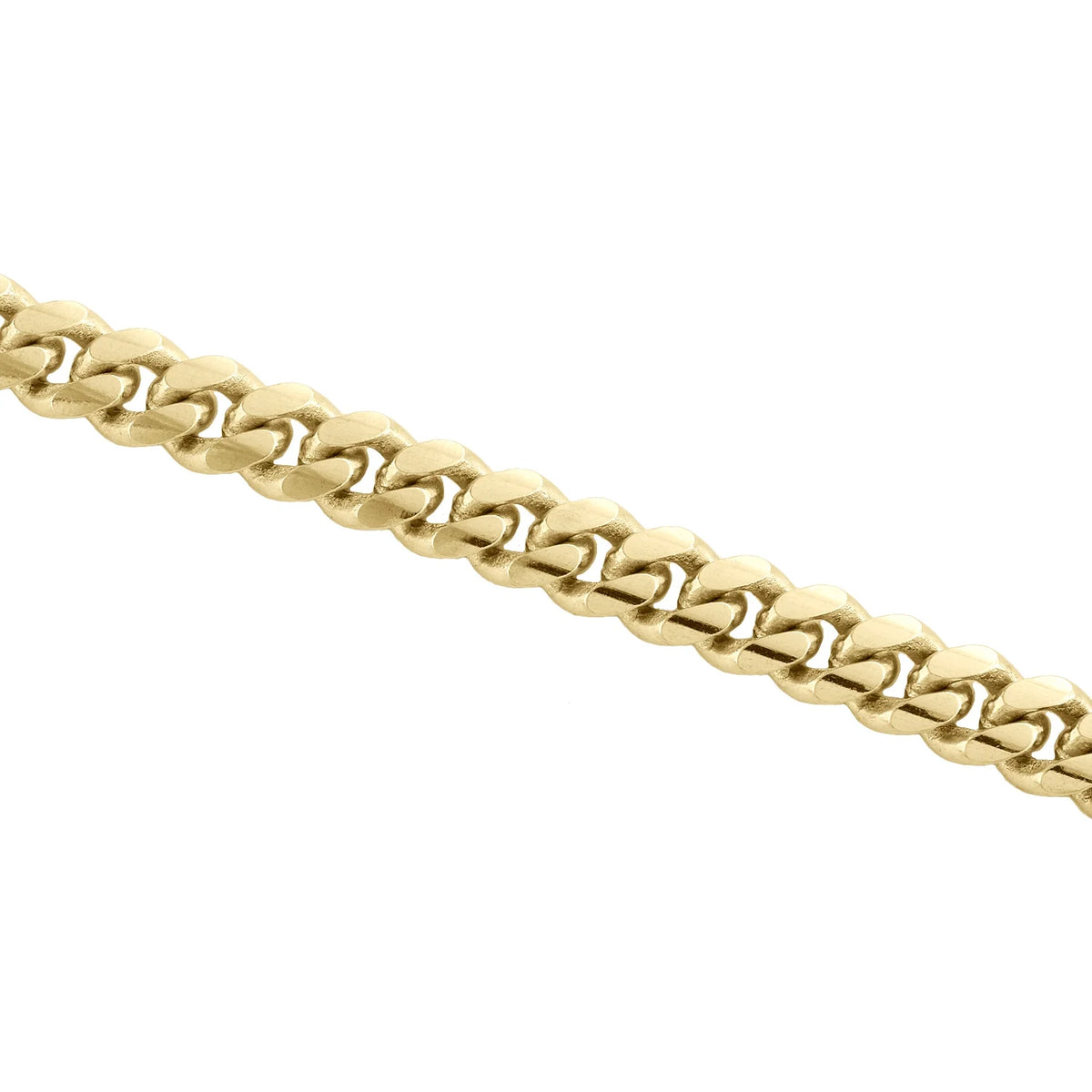 10K Yellow Gold Solid Miami Cuban Link Chain Necklace 30 Inch L76953
