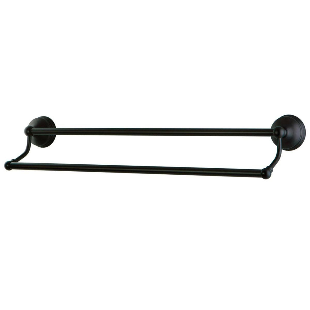 Vintage 24x22 Dual Towel Bar, Satin Nickel S171