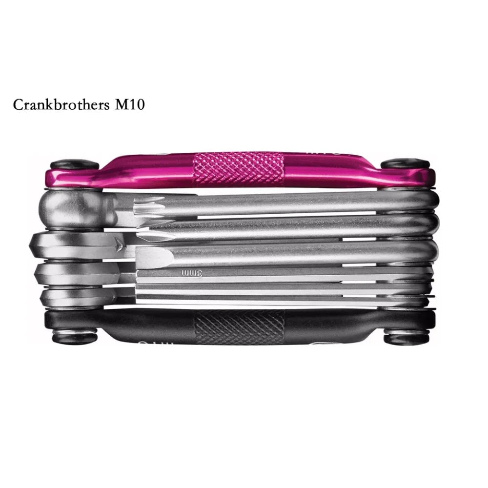 M10 Multi Tool Including 19 Tools, Black/Rose Red X331