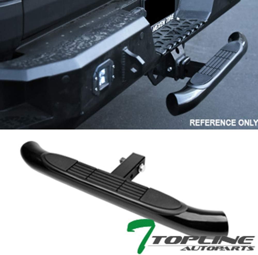 Black Trailer Tow Hitch Step Bar Bumper Guard Pack of 2 G441
