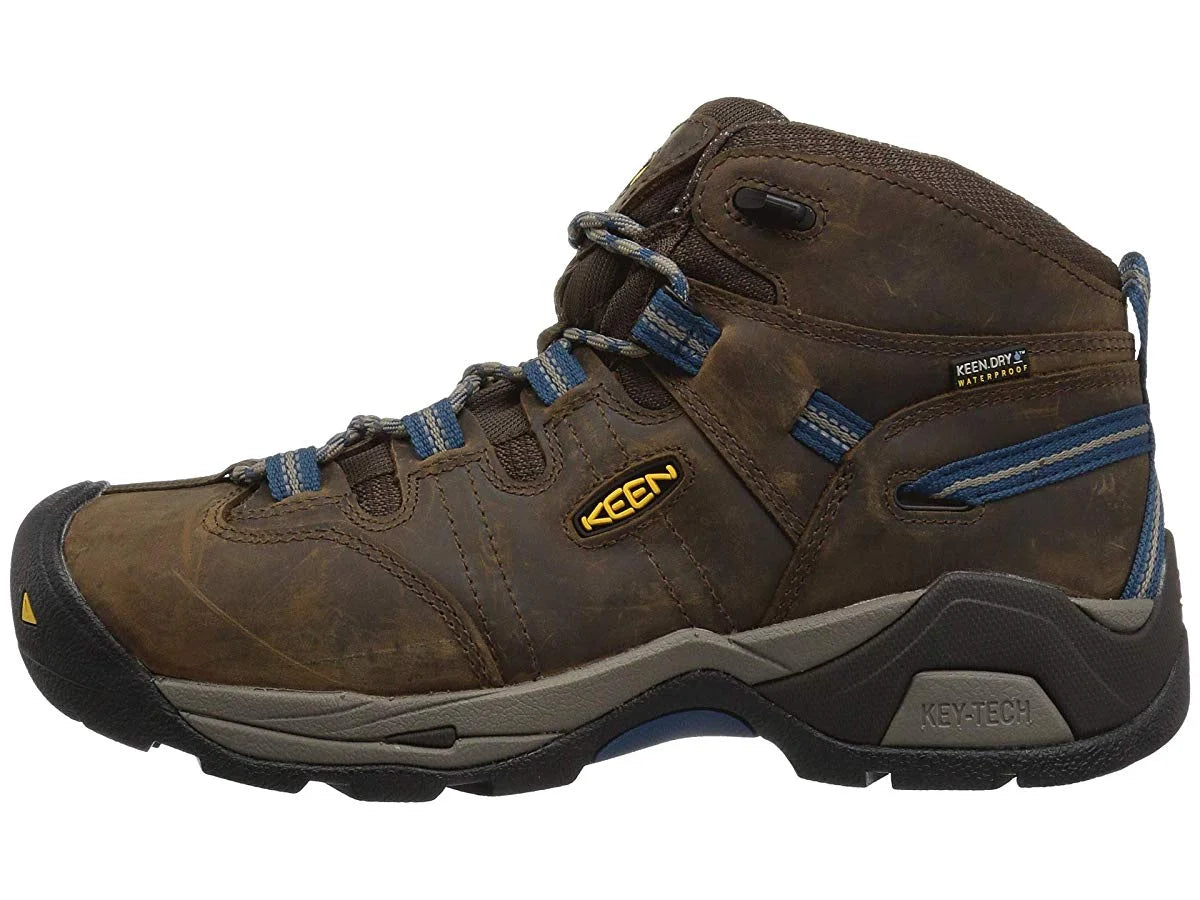 Cascade Brown/Orion Blue Steel Toe Waterproof Mid Work Boots K542093