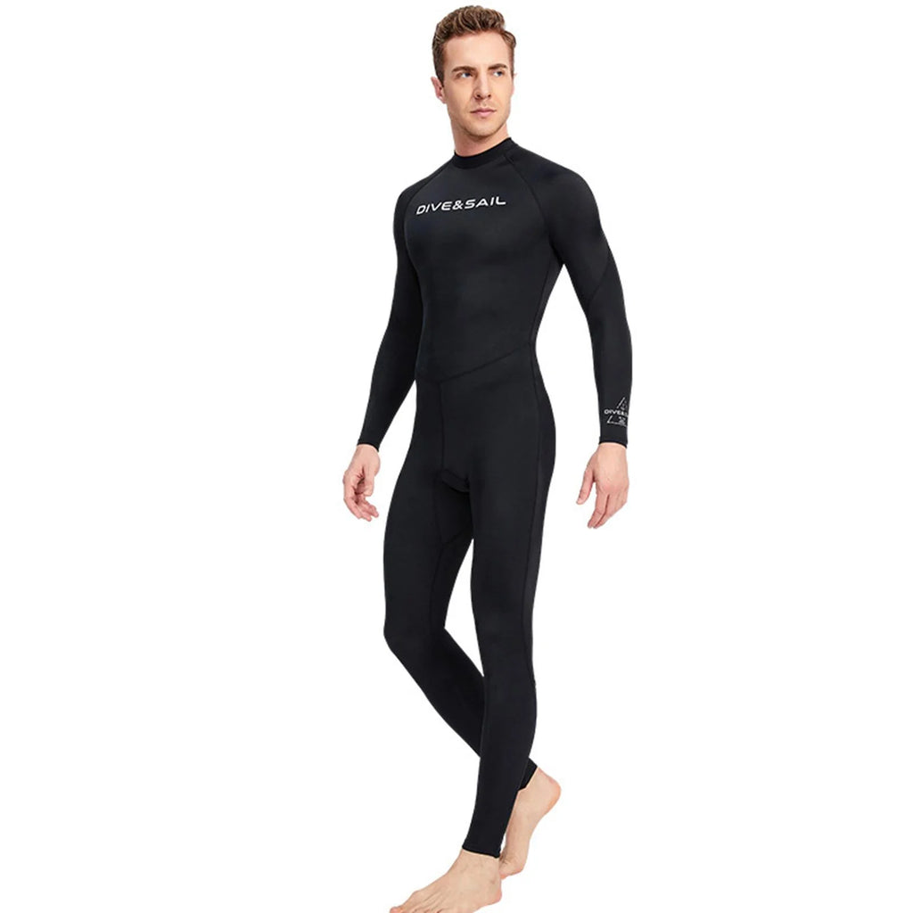 Black Back Zip Diving Wetsuit XXL B20101