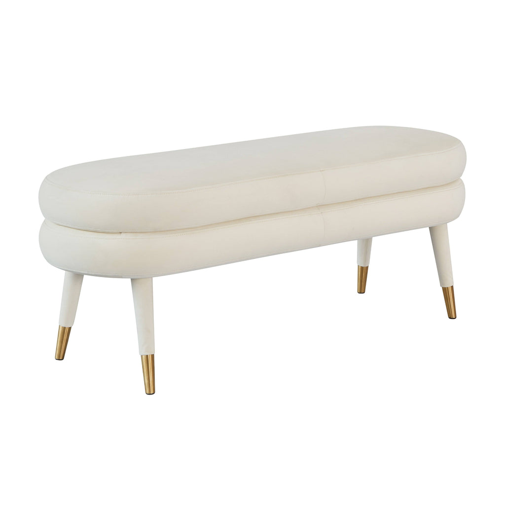 Pink Velvet Bench J2583