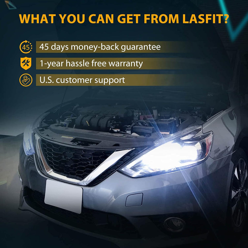 H11 H8 H9 H16 LED Light Bulbs 6000LM Conversion Kit Pack of 2 E31965