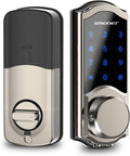 Smart Deadbolt Door Lock with Touchscreen Keypad and Physical Keys V927
