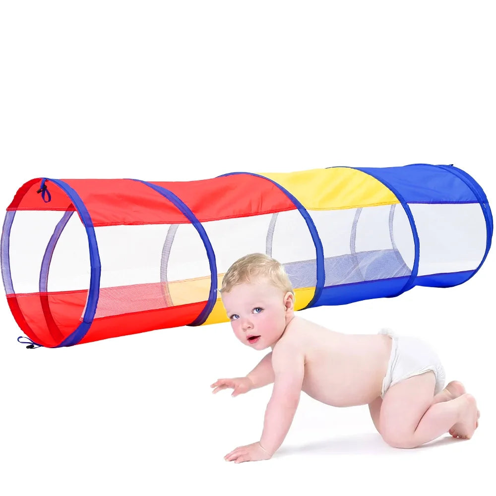 Kids Play Tent Crawl Tunnel and Ball Pit Set L754