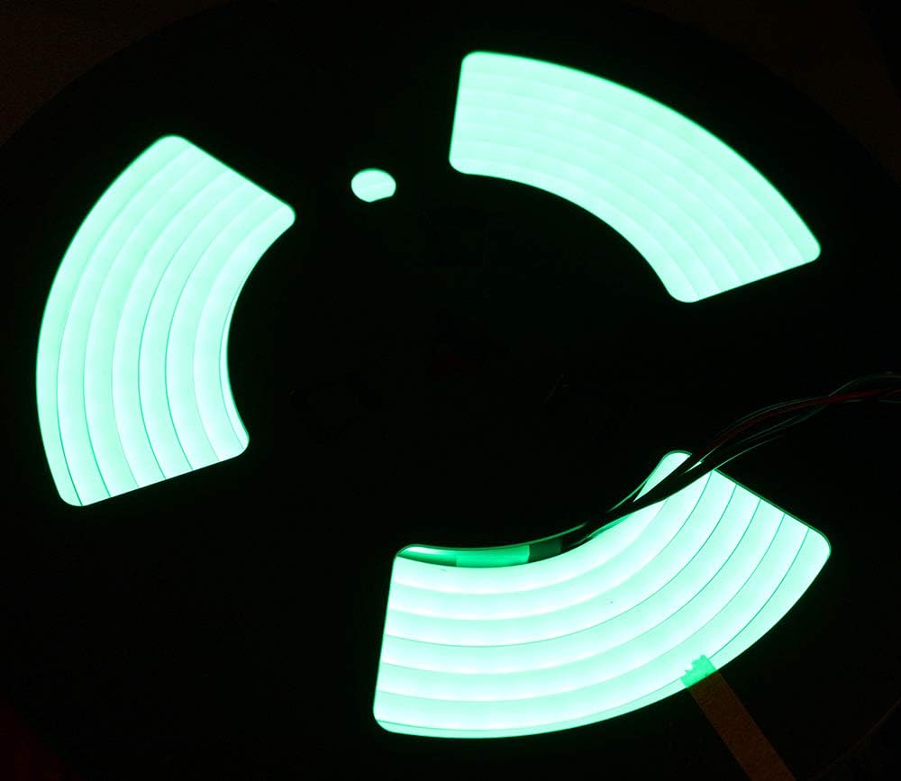 24V RGB LED Neon Strip Light Waterproof IP67, 5M/16.4ft, Pack of 2 M383248