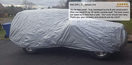 SUV Cover with Fleece Lining, Storage Bag & Wind Straps G411