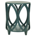 Dark Teal Accent Table V44484