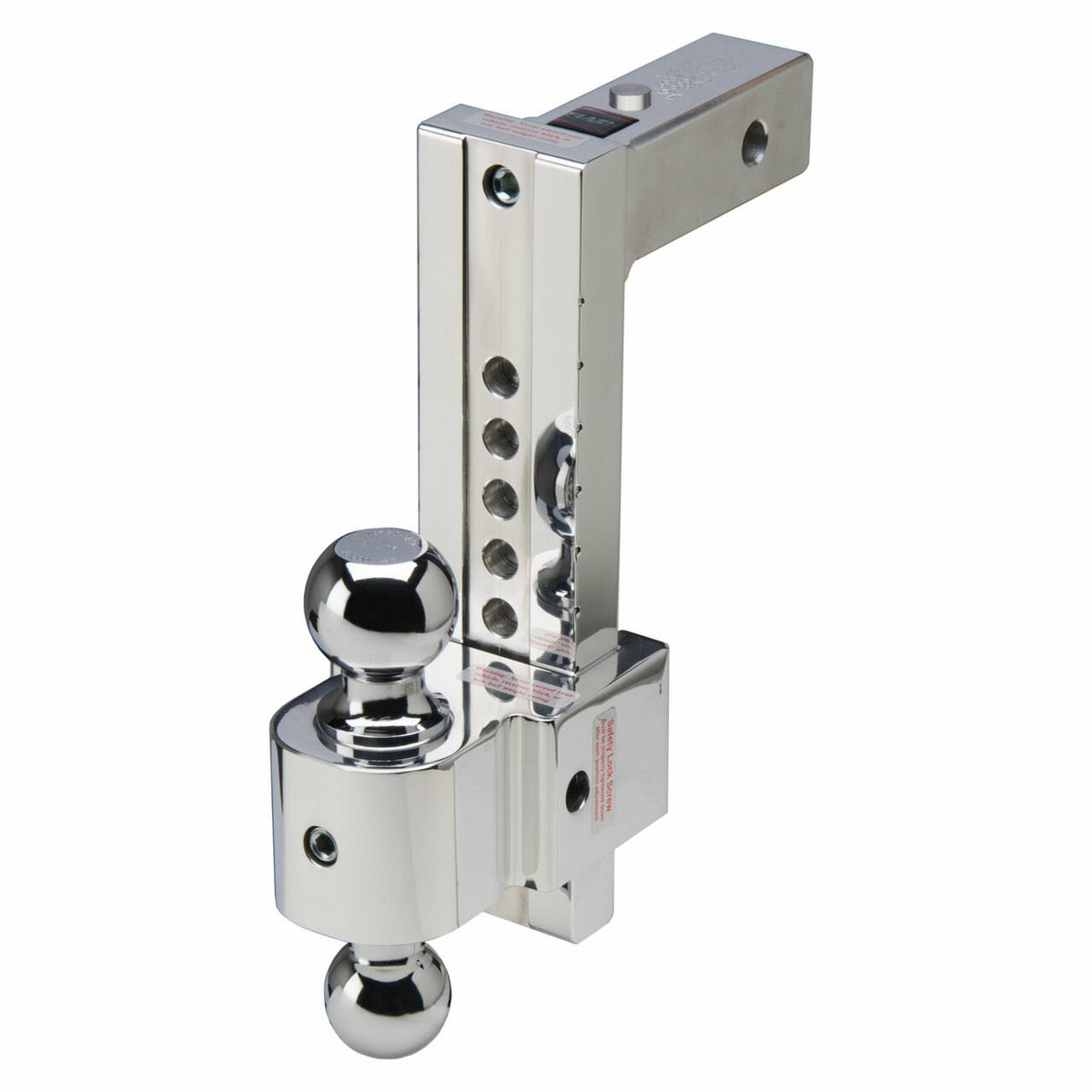 Silverado 1500 2.50-Inch Receiver Hitch Anti-Rattle Adjustable Ball Mount with 2-Inch and 2-5/16 W547