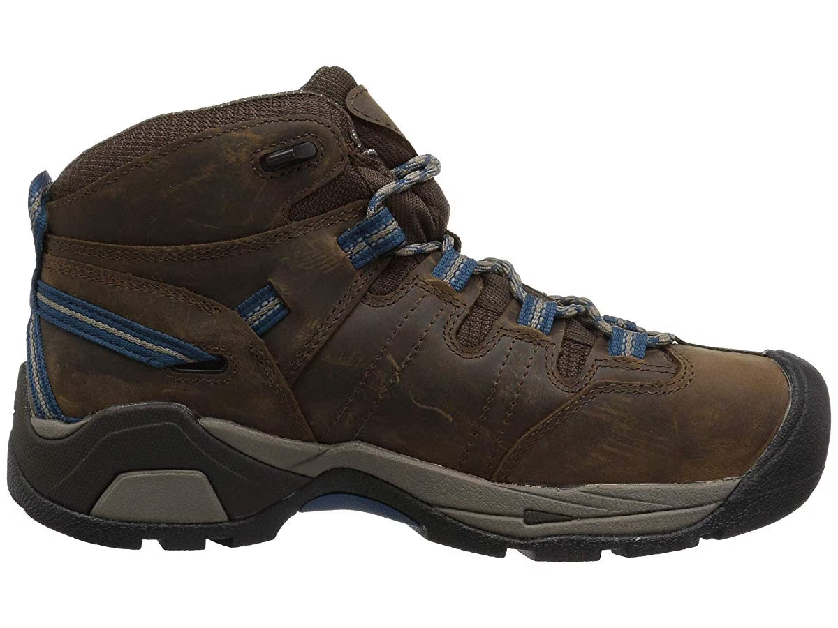 Cascade Brown/Orion Blue Steel Toe Waterproof Mid Work Boots K542093