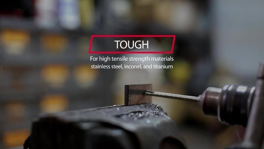 12-Piece Cobalt Twist Drill Bit Stainless Steel E722163