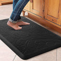 2PCS Grey Anti-Fatigue Kitchen Mat W8285