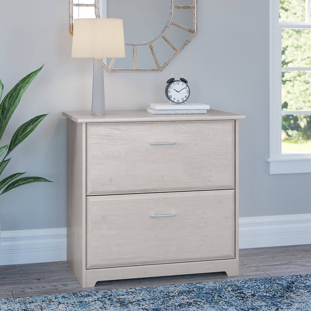 2 Drawer Lateral File Cabinet in Linen White Oak E670379