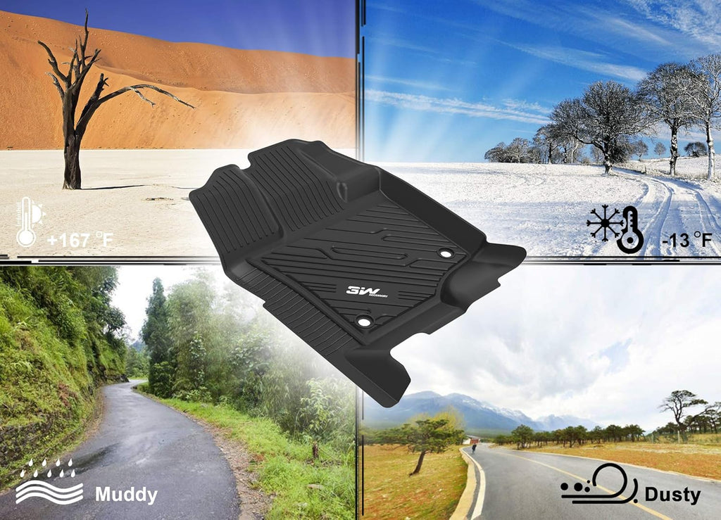 TPE All Weather Custom Fit Floor Liner Black Z64941