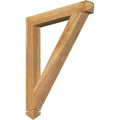 Traditional Arts u0026 Crafts Rough Sawn Bracket, Western Red Cedar O771