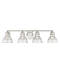 4 Light Bath Bar, Satin Nickel X89438