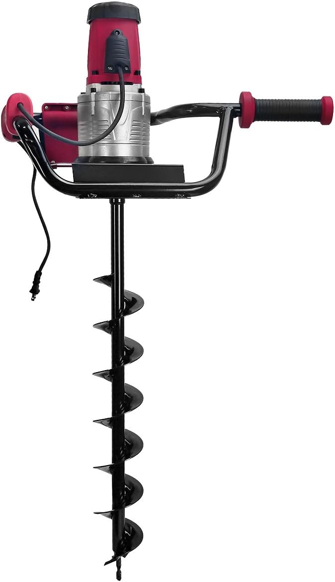 1200W Electric Post Hole Digger with 4" Bit Q343