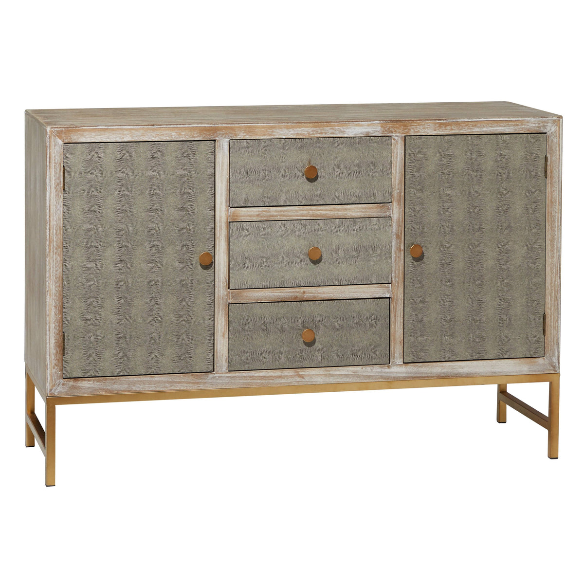 Brown Iron Cabinet F965556