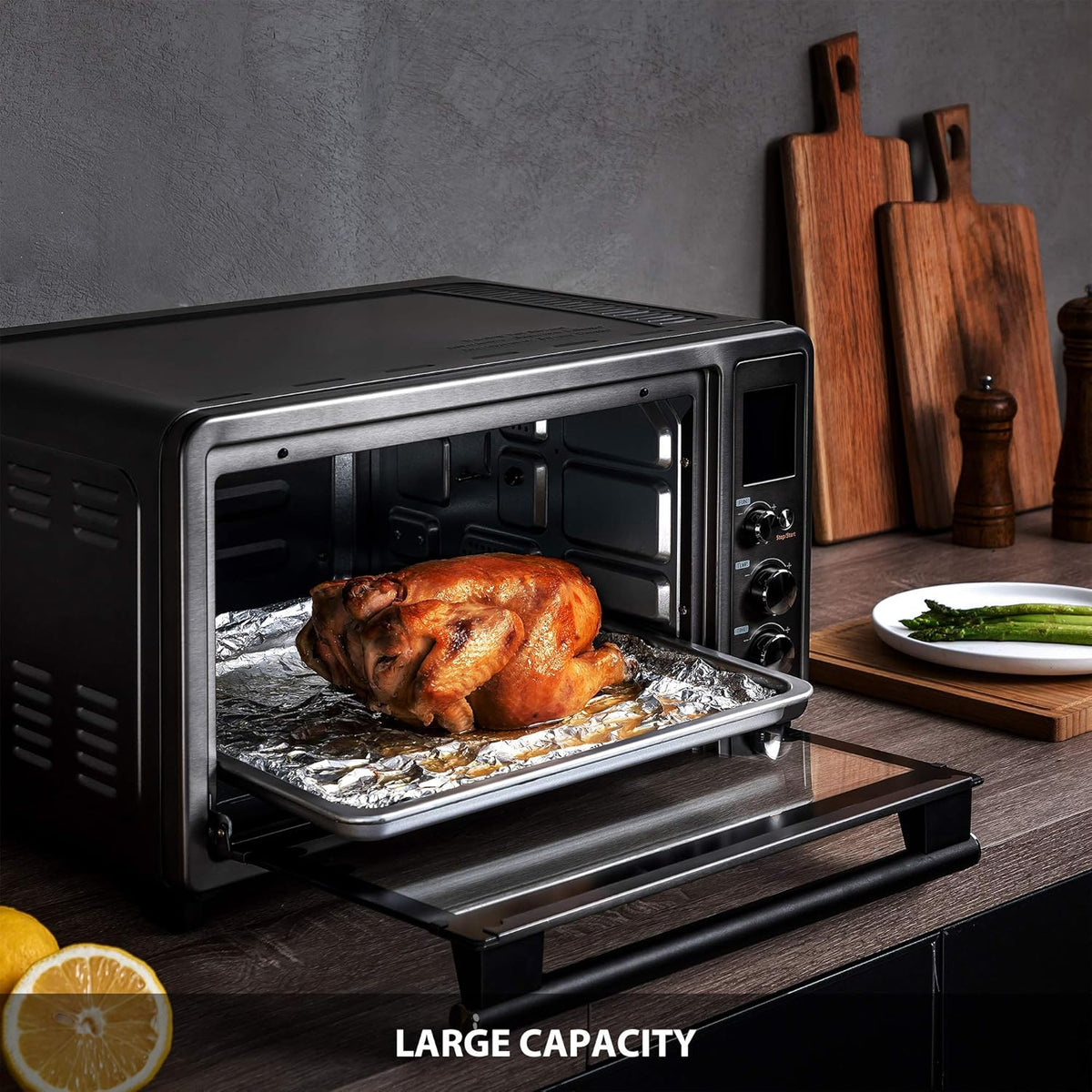 6-slice 12-inch Digital Toaster Oven with 1700W F295