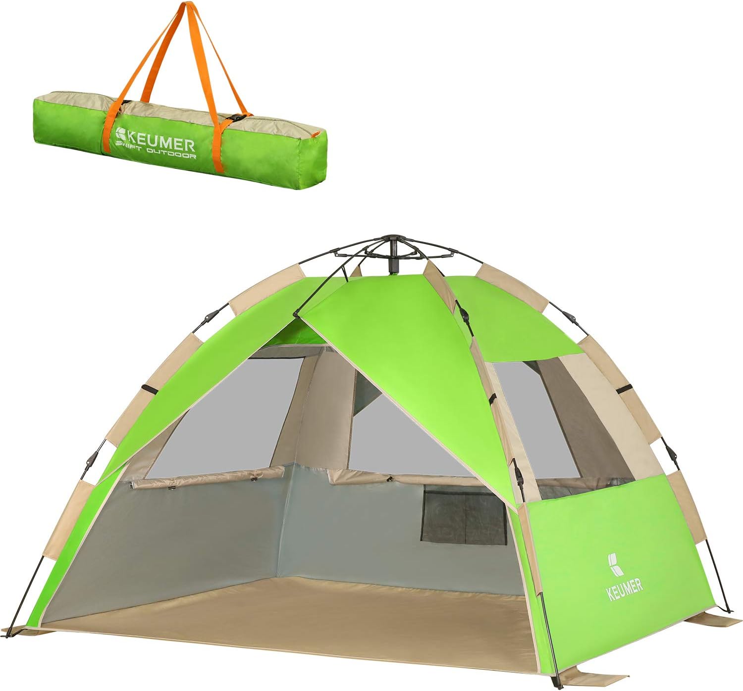 Pop Up Beach Tent Sun Shelter Canopy with UPF 50+ UV Protection I405