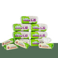 Happy Little Camper Ultra-Absorbent Hypoallergenic Natural Disposable Baby Diapers R32733