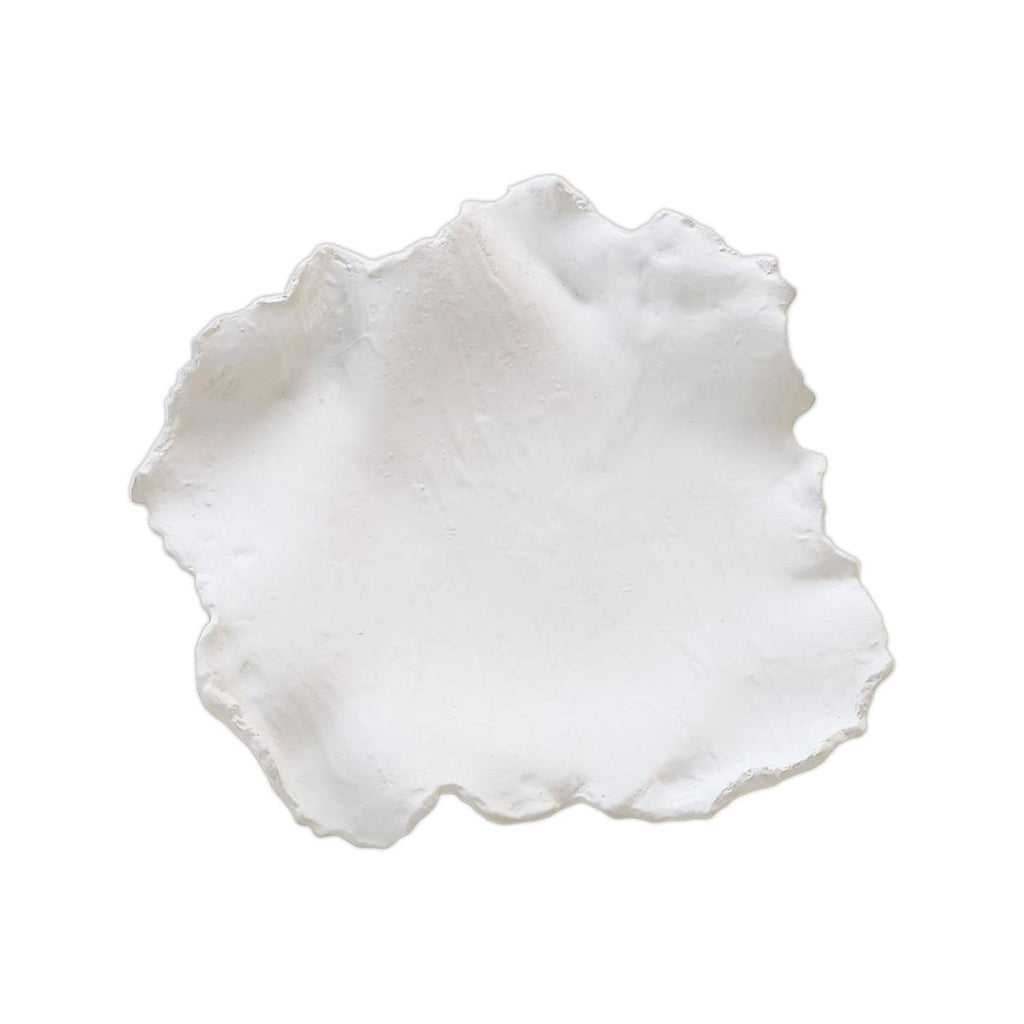 White Curled Wall Decor K348874