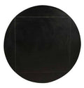 Square to Round Table Top - Black - Melamine Surface Q471749