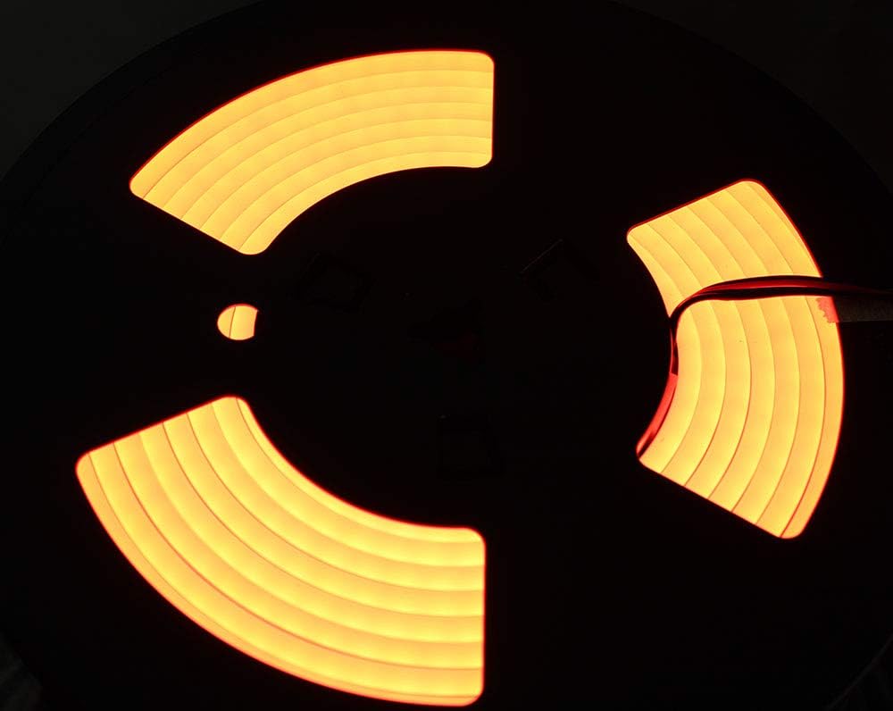 24V RGB LED Neon Strip Light Waterproof IP67, 5M/16.4ft, Pack of 2 M383248