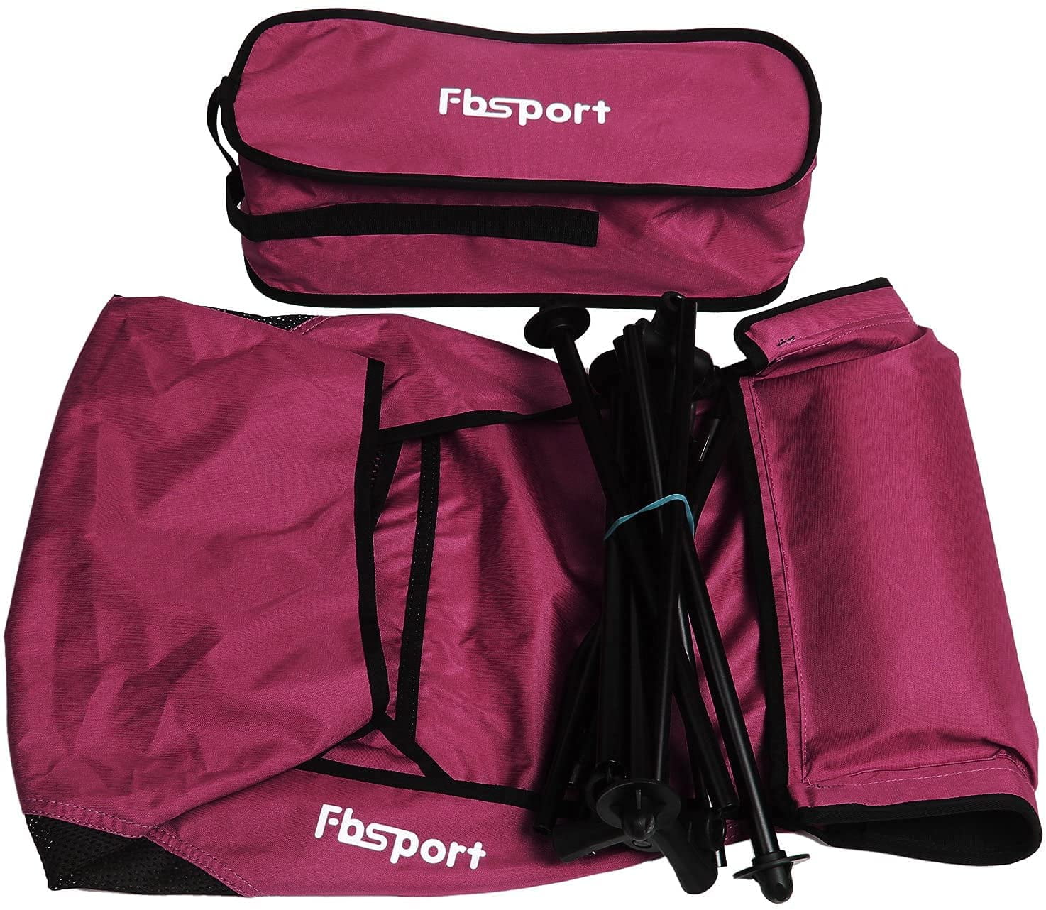2 Pack Portable Camping Chairs with Carry Bag Q57336