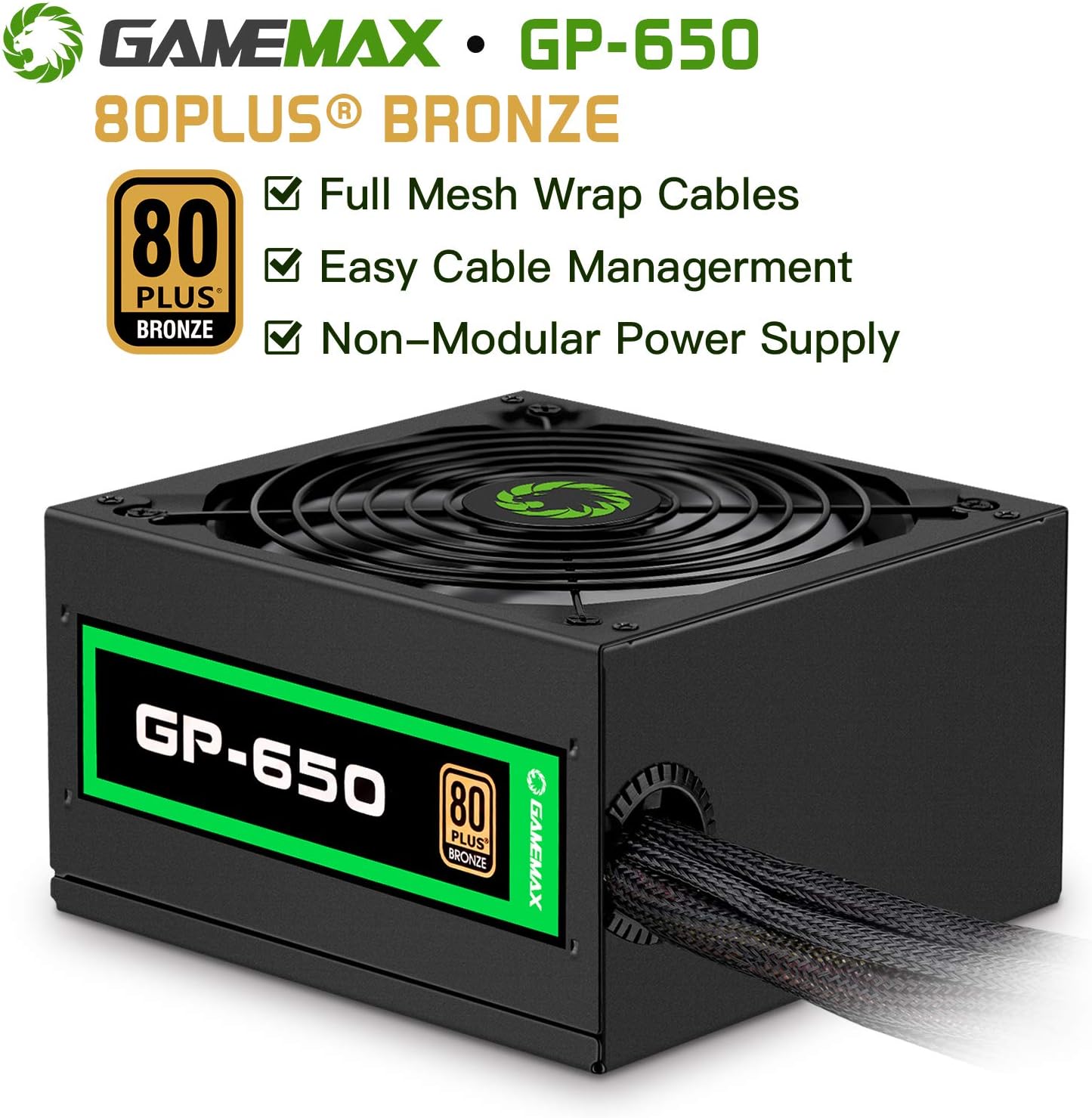 650W 80+ Bronze Non-Modular Power Supply R874892