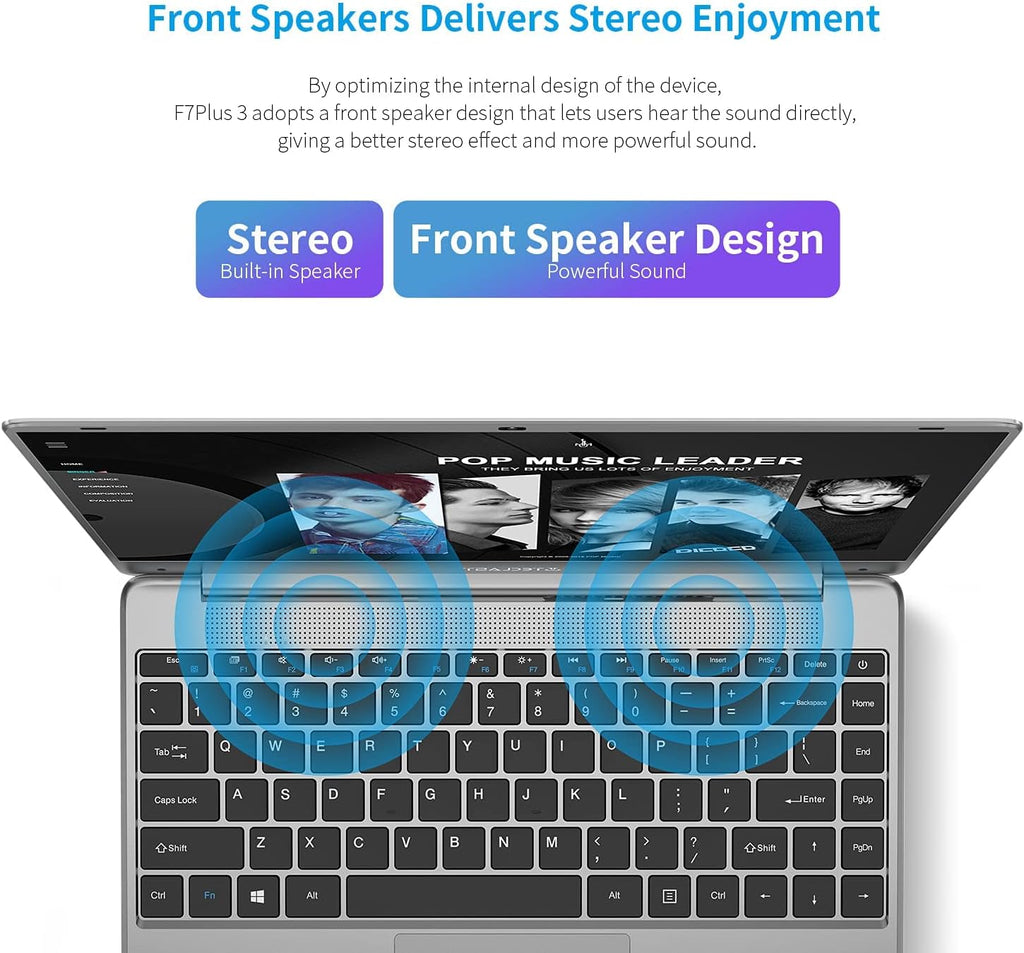 14 inch 8GB+256GB Quad Core Windows 10 Laptop Computer Z7509