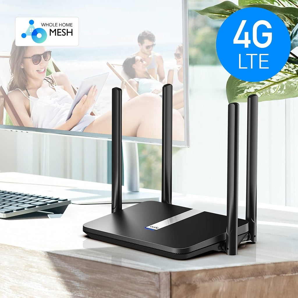 AC1200 Dual Band 4G LTE Modem Router with SIM Card Slot S9882