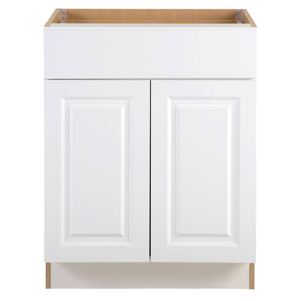 White Base Cabinet with Soft Close Drawer X80218