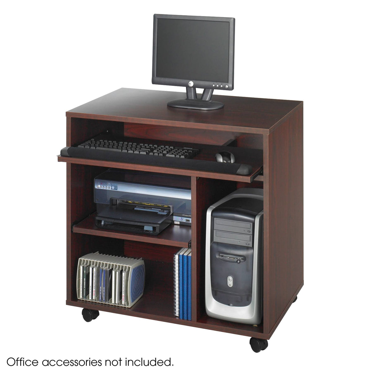 Mahogany Computer Workstation L338521