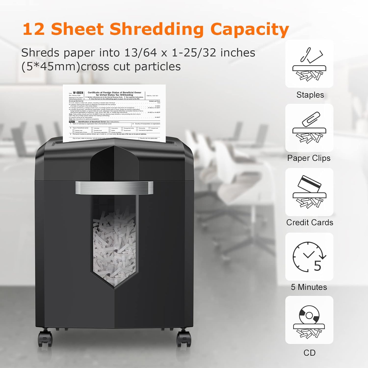 14-Sheet Cross-Cut Paper Shredder S714